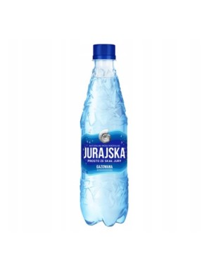 Jurajska Naturalna woda mineralna gazowana 500 ml