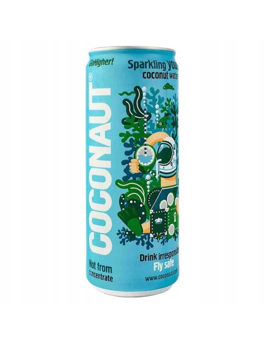 Coconaut. Woda gazowana z mlodego kokosa 320ml