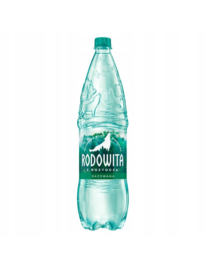 Rodowita z Roztocza woda mineralna gazowana 1,5 L