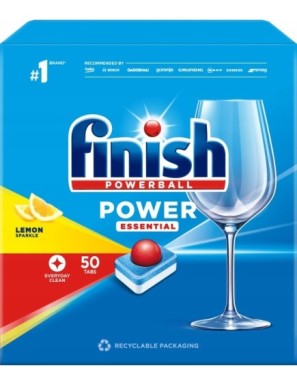 FINISH Tabletki do zmywarki Essential 50 lemon