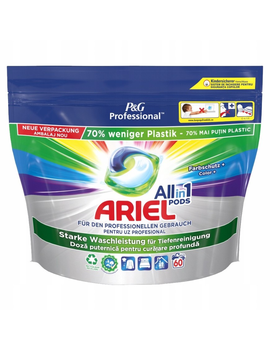 Ariel Professional Allin1 Color Kapsułki  60 szt