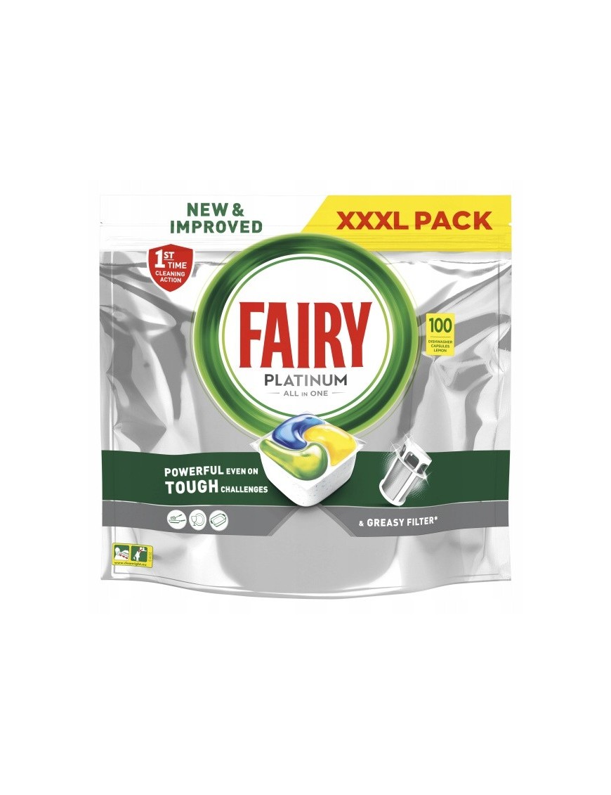Fairy Platinum All In One YELLOW 100szt
