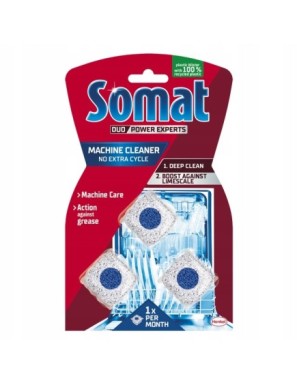 Somat Machine Cleaner Anti-Grease 3x19g