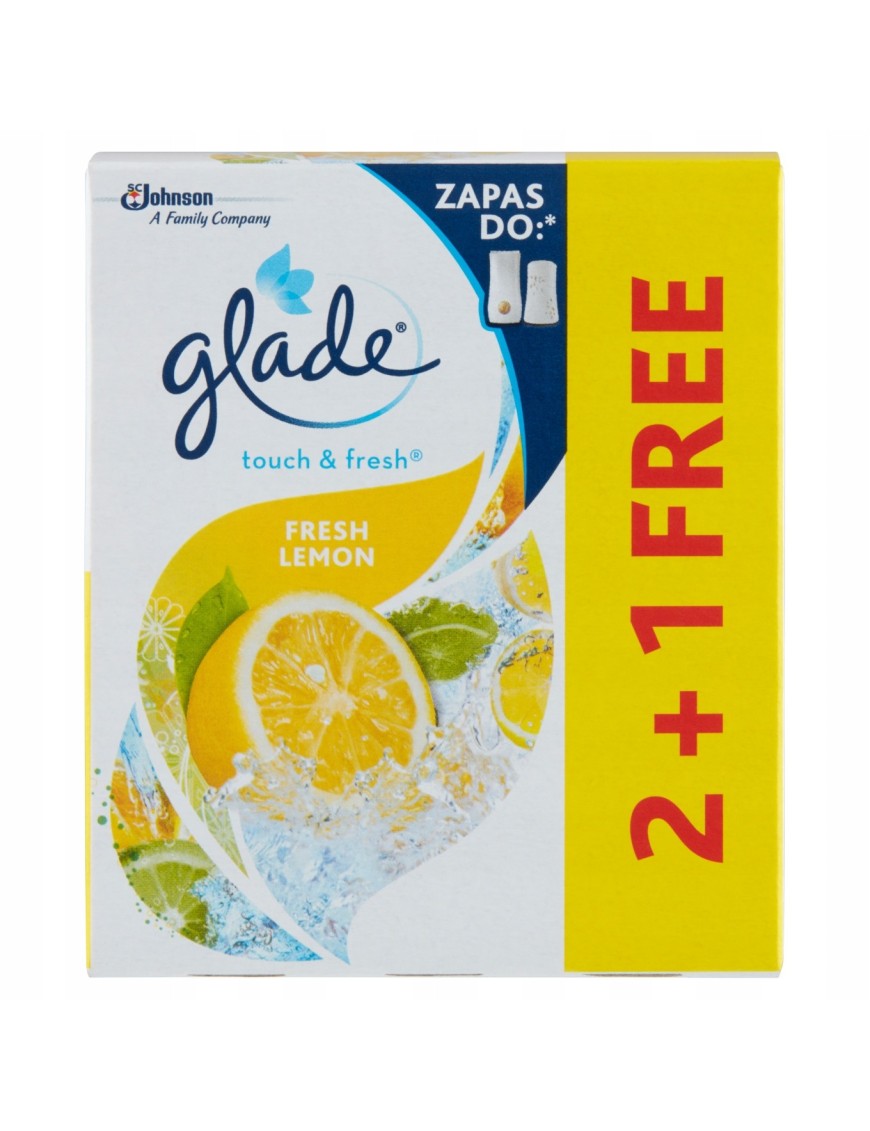 Glade Touch Fresh Fresh Lemon Zapas 3 x 10ml