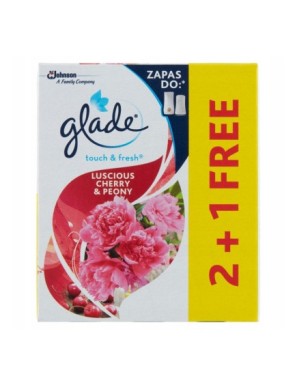 Glade Luscious Cherry & Peony Zapas 3 x 10ml