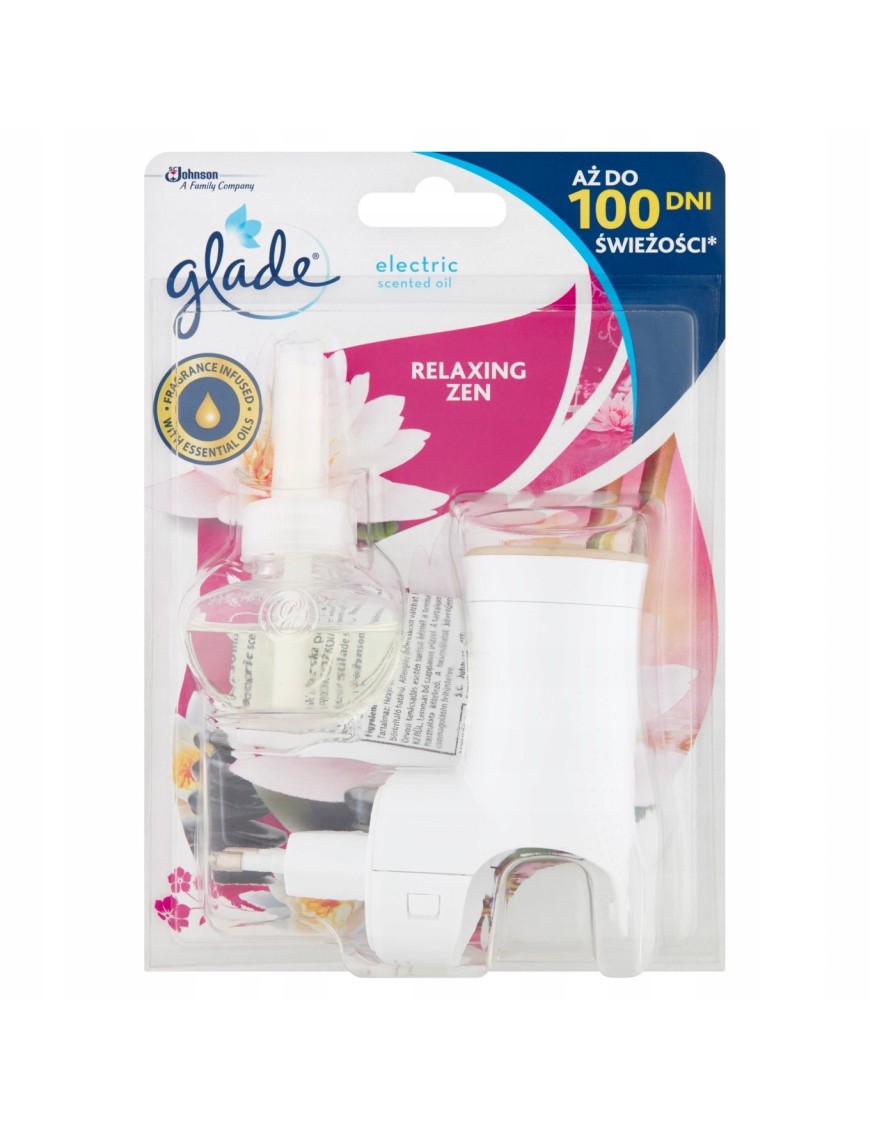 Glade Relaxing Zen Elektryczny odświeżacz 20ml