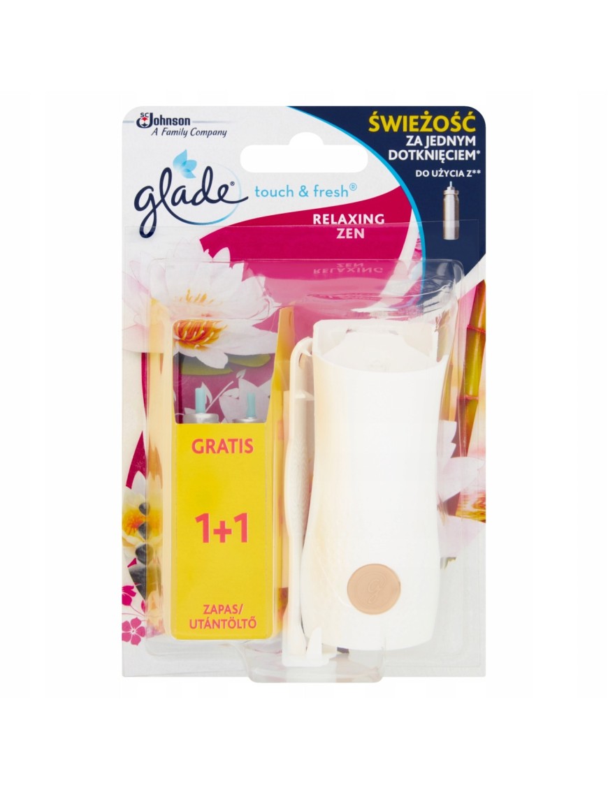 Glade Touch Fresh Relaxing Zen odświeżacz 2 x10ml