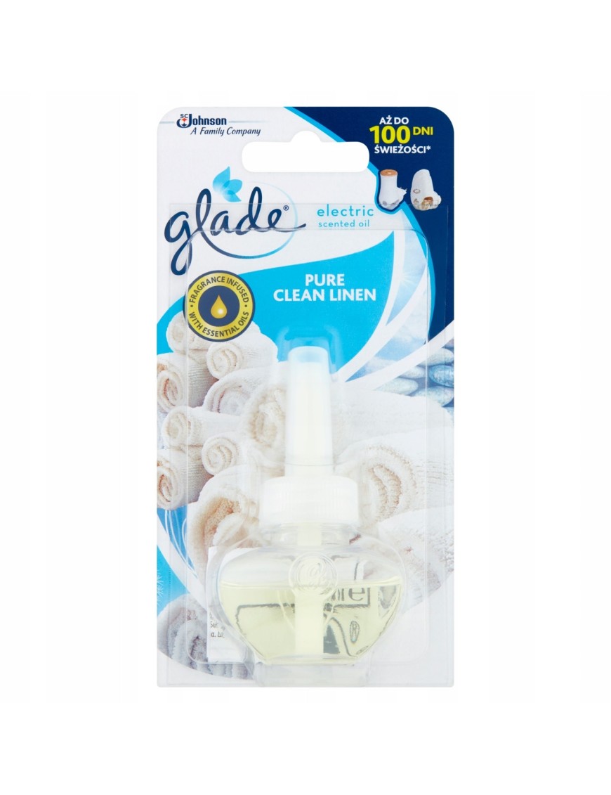 Glade Clean Linen do elektrycznego odświeżacza 20m