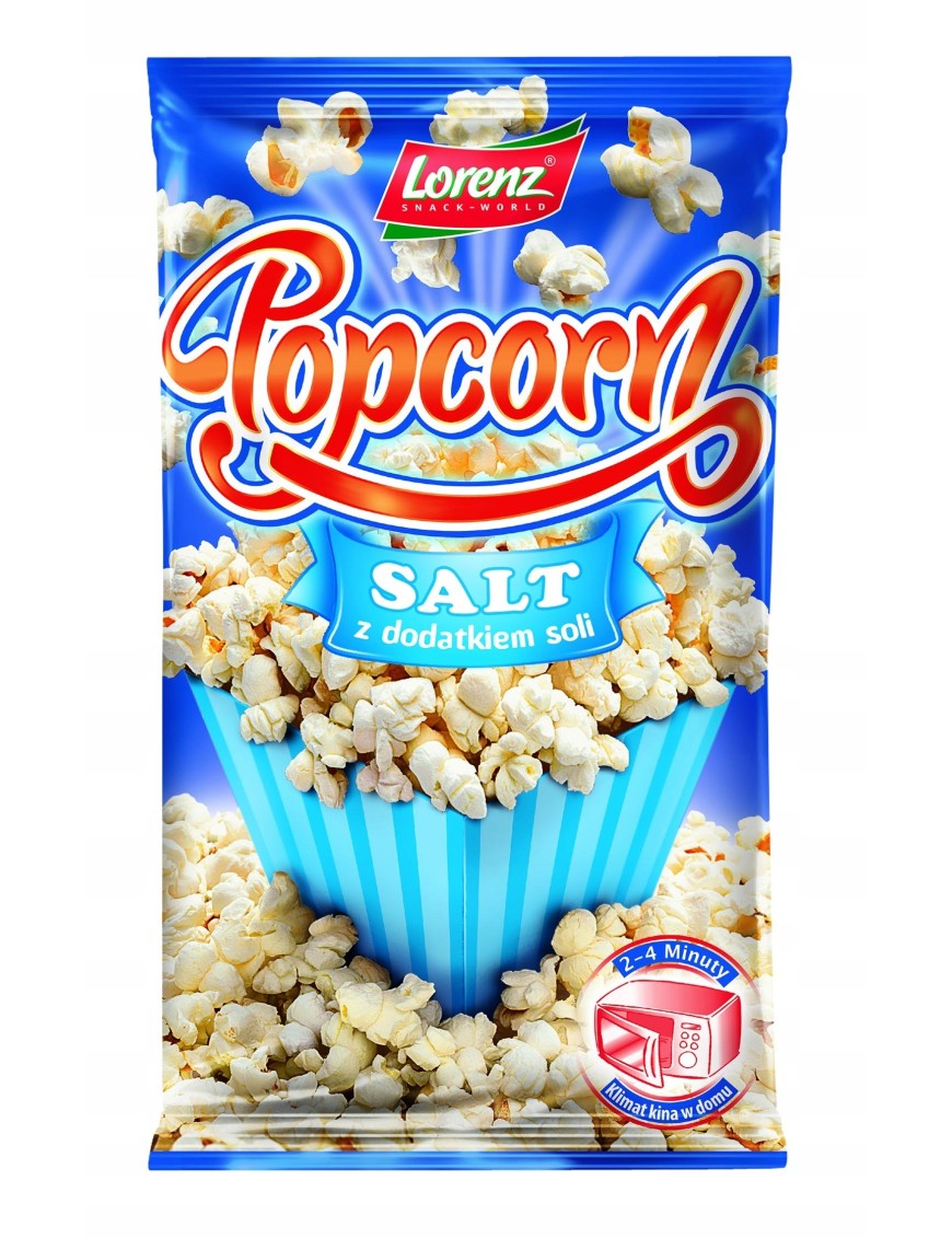 Lorenz Popcorn z dodatkiem soli 90 g