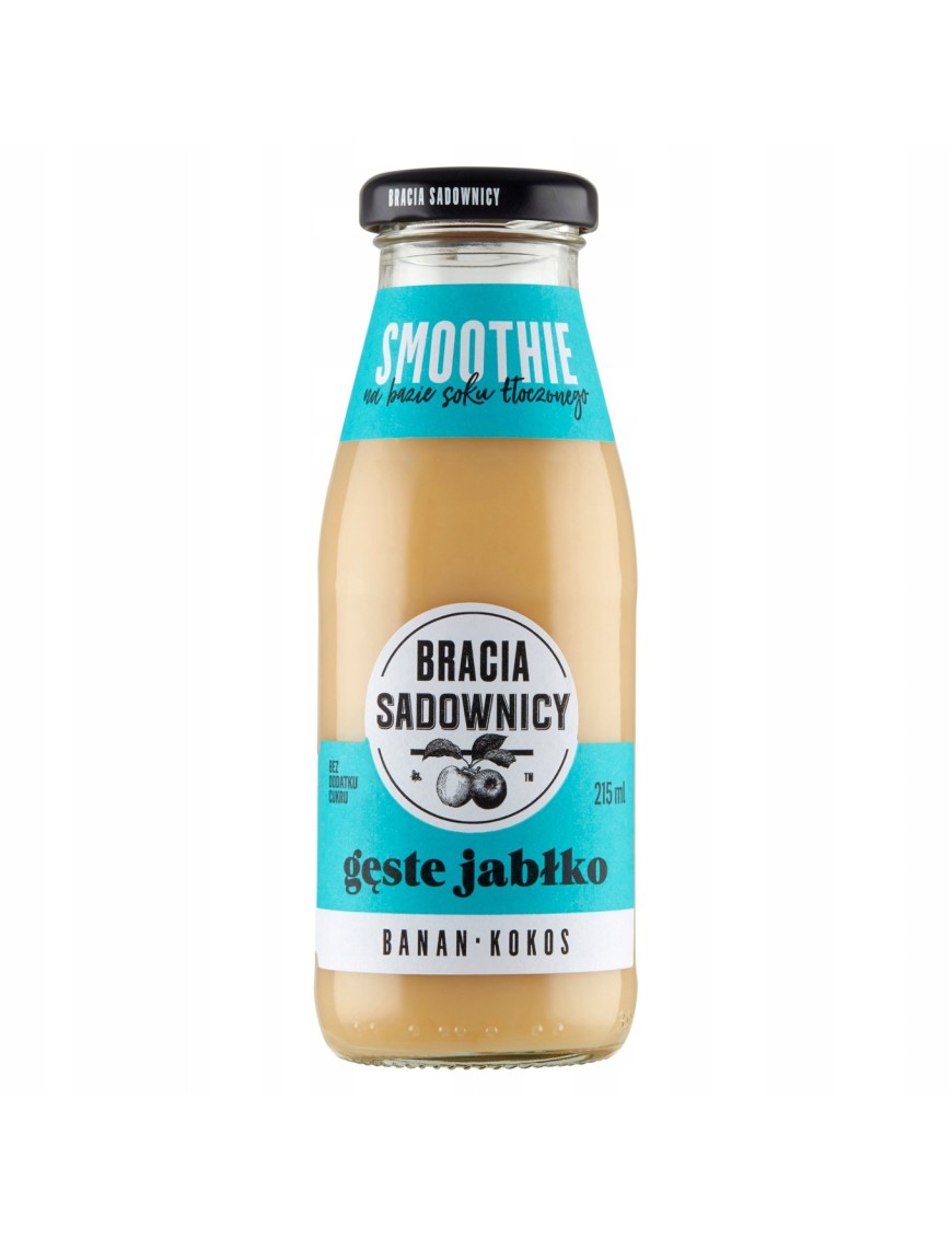 Bracia Sadownicy Smoothie gęste jabłko banan kokos