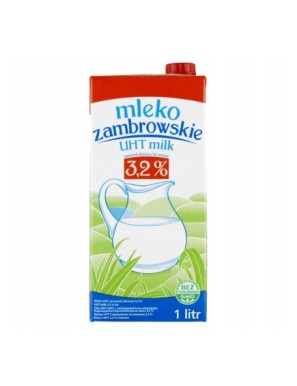 Mleko zambrowskie UHT 32 % 1 l