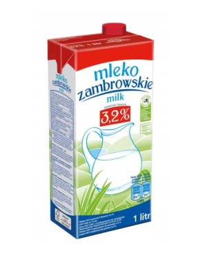 Mleko zambrowskie UHT 32 % 1 l