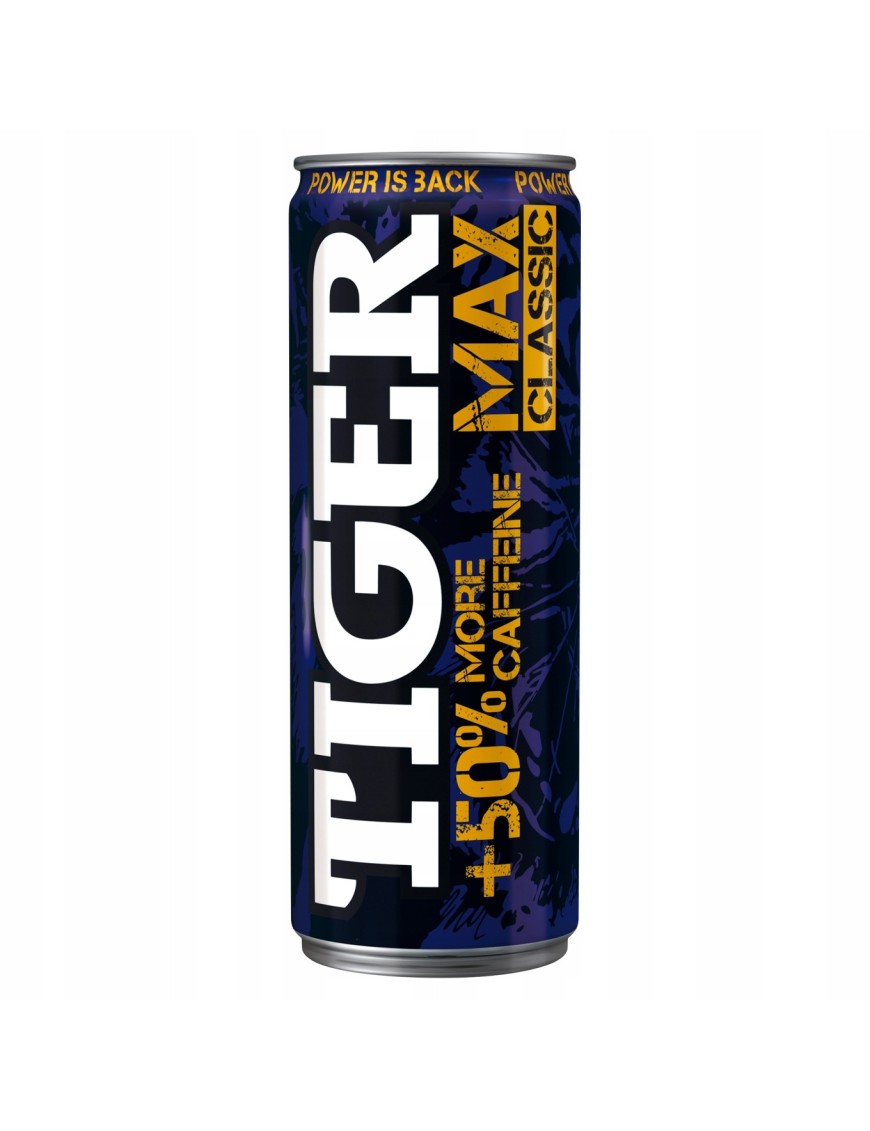 Tiger Max Gazowany napój energetyzujący 250 ml
