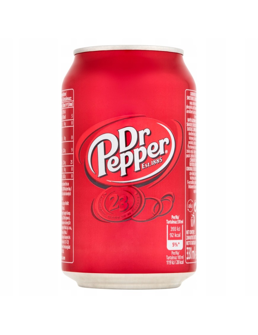 Dr Pepper Napój gazowany 330 ml