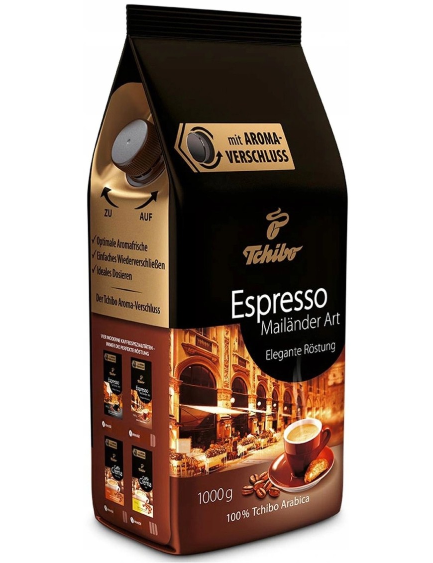 Tchibo Espresso Milano Style Kawa ziarnista 1000g