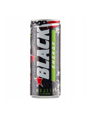 Black Energy Mojito Gazowany napój energetyzujący 250 ml