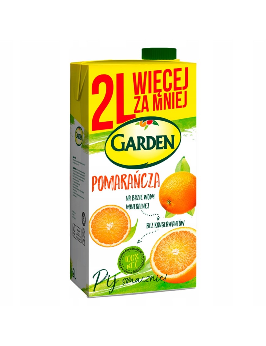 Garden Napój pomarańcza 2 l
