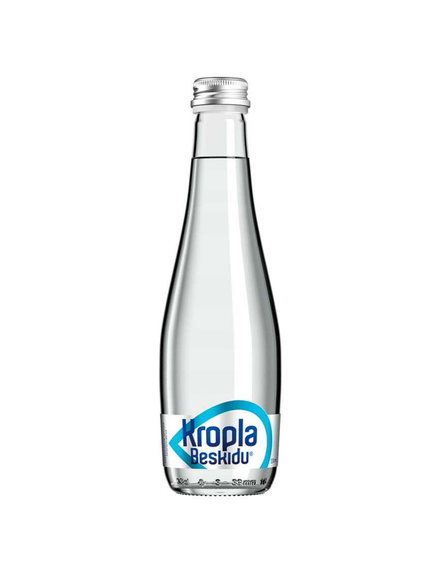 Kropla Beskidu woda mineralna niegazowana 330 ml