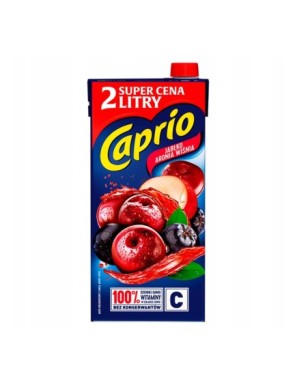 Caprio Napój jabłko aronia wiśnia 2 l