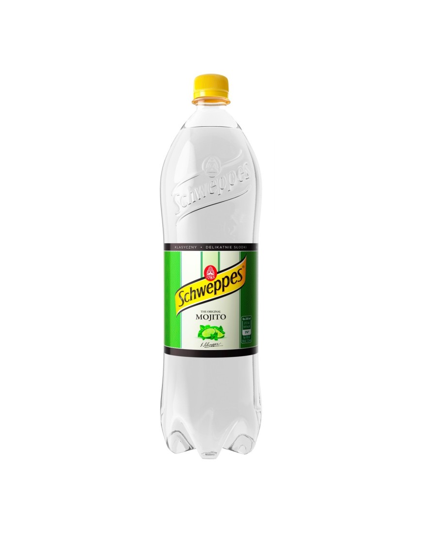 Schweppes Mojito Napój gazowany 1,35 l