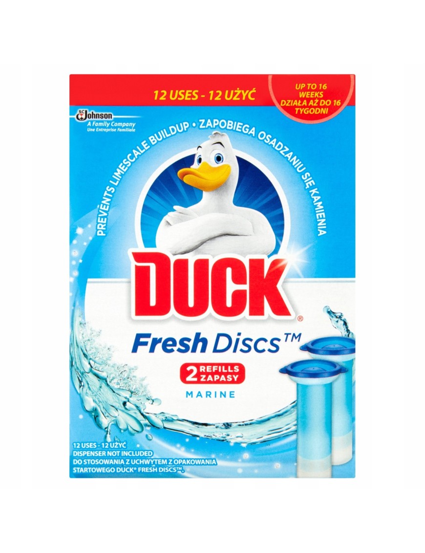 Duck Fresh Zapas krążka żelowego do toalety 72ml