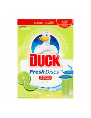 Duck Fresh Discs Lime Zapas krążka żelowego 72 ml