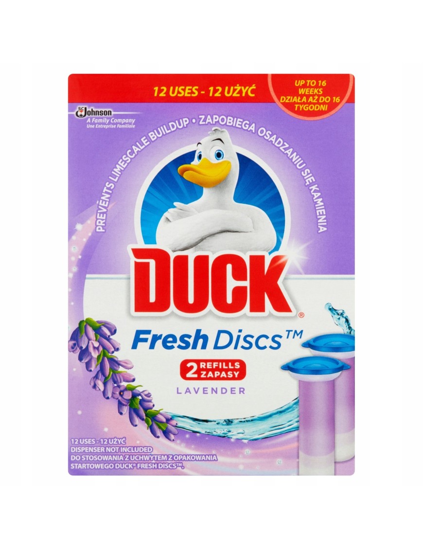 Duck Fresh Discs Lavender Zapas krążka żelowego