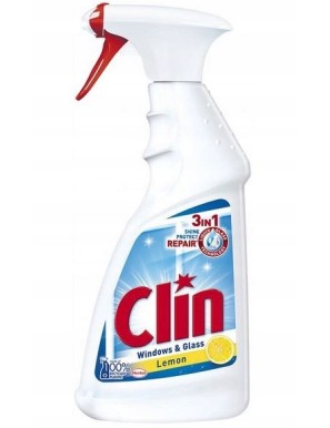 Clin Płyn do mycia powierzchni szklanych 500 ml