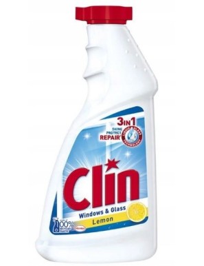 Clin Płyn do mycia powierzchni szklanych 500 ml