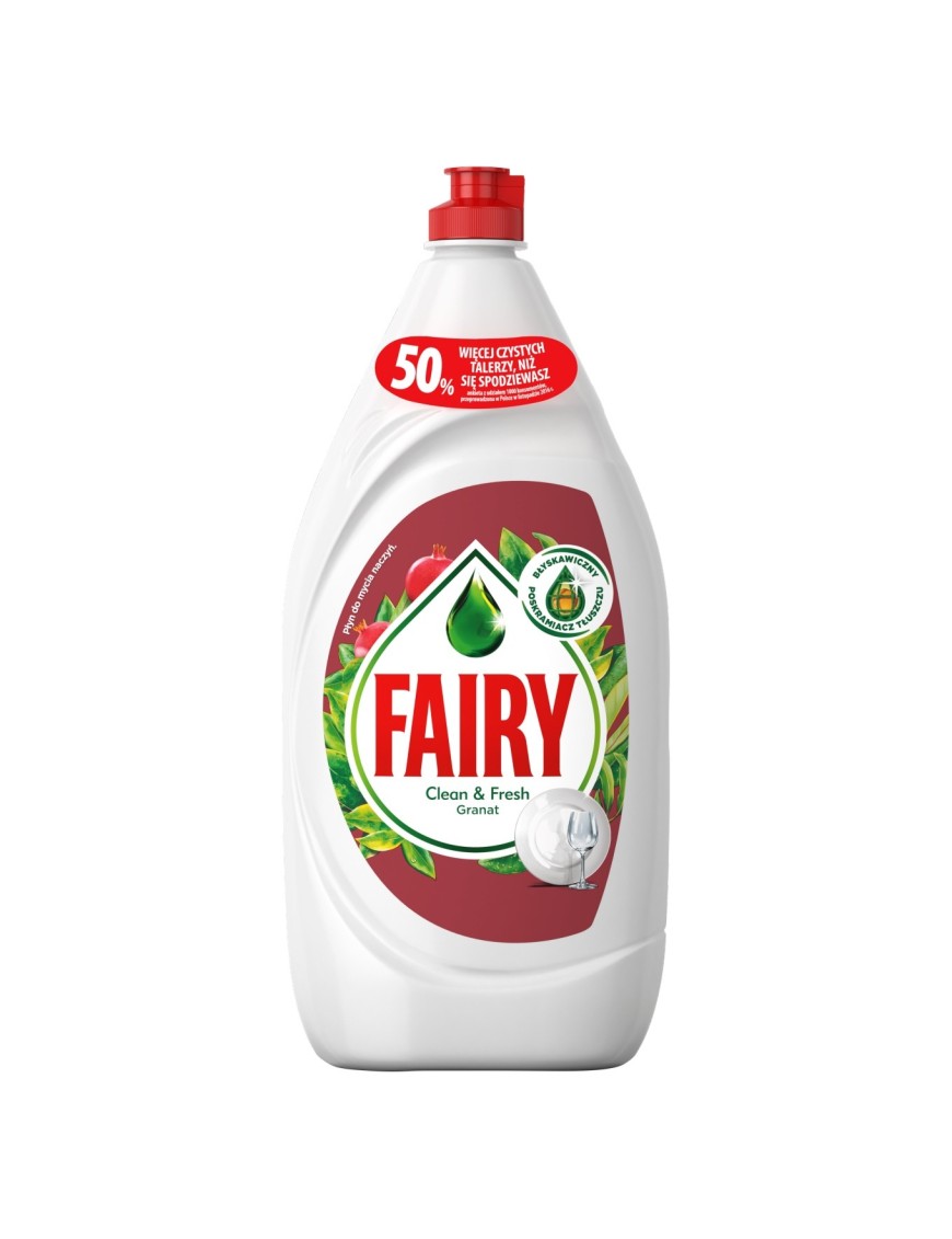 Fairy Clean&Fresh Granat Płyn do naczyń 135 l