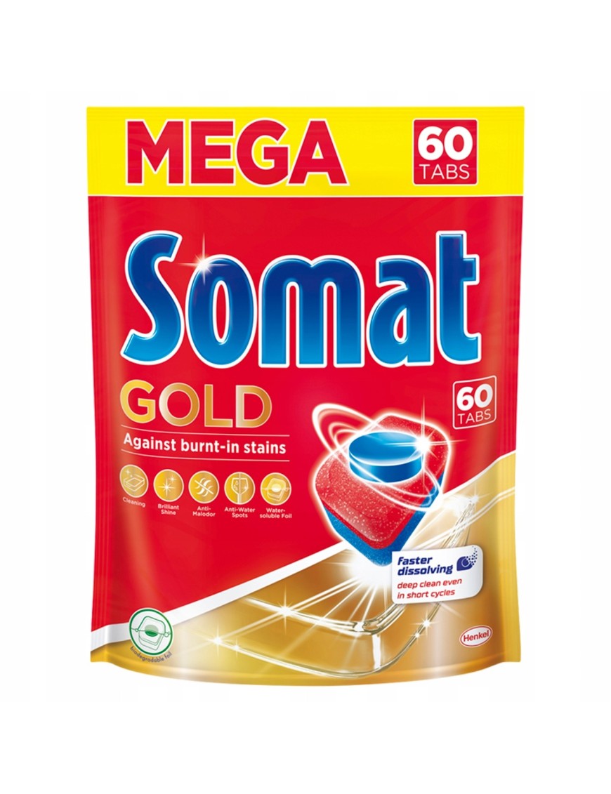 Somat Gold Tabletki do zmywarkek 60 sztuk