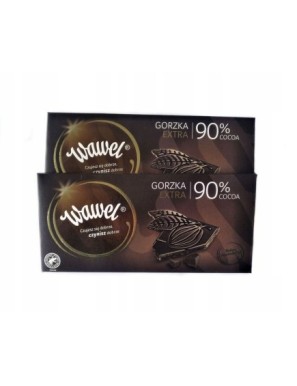 Wawel Czekolada extra gorzka 90% cocoa 100 g