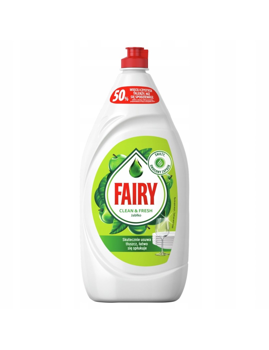 Fairy Clean Fresh Jabłko Płyn do naczyń 135l