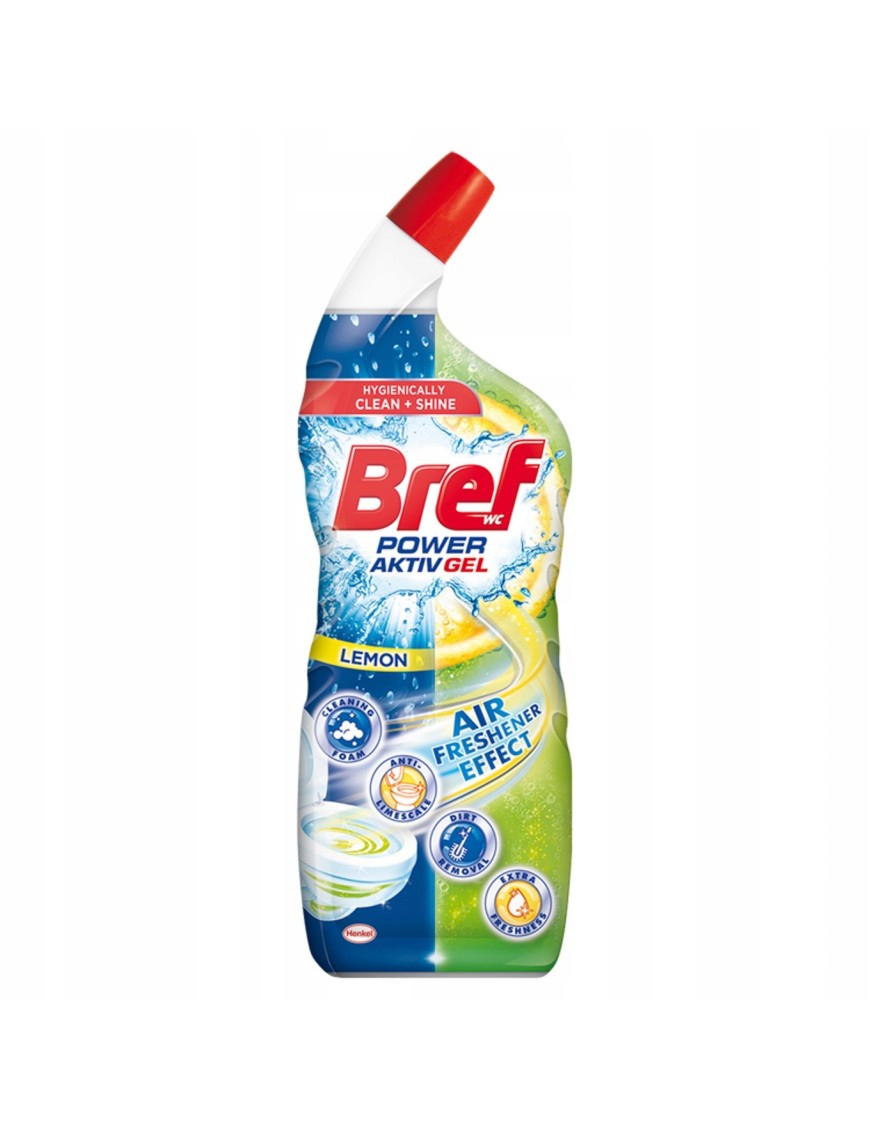 Bref Power Activ Gel Lemon Środek do WC 700 ml