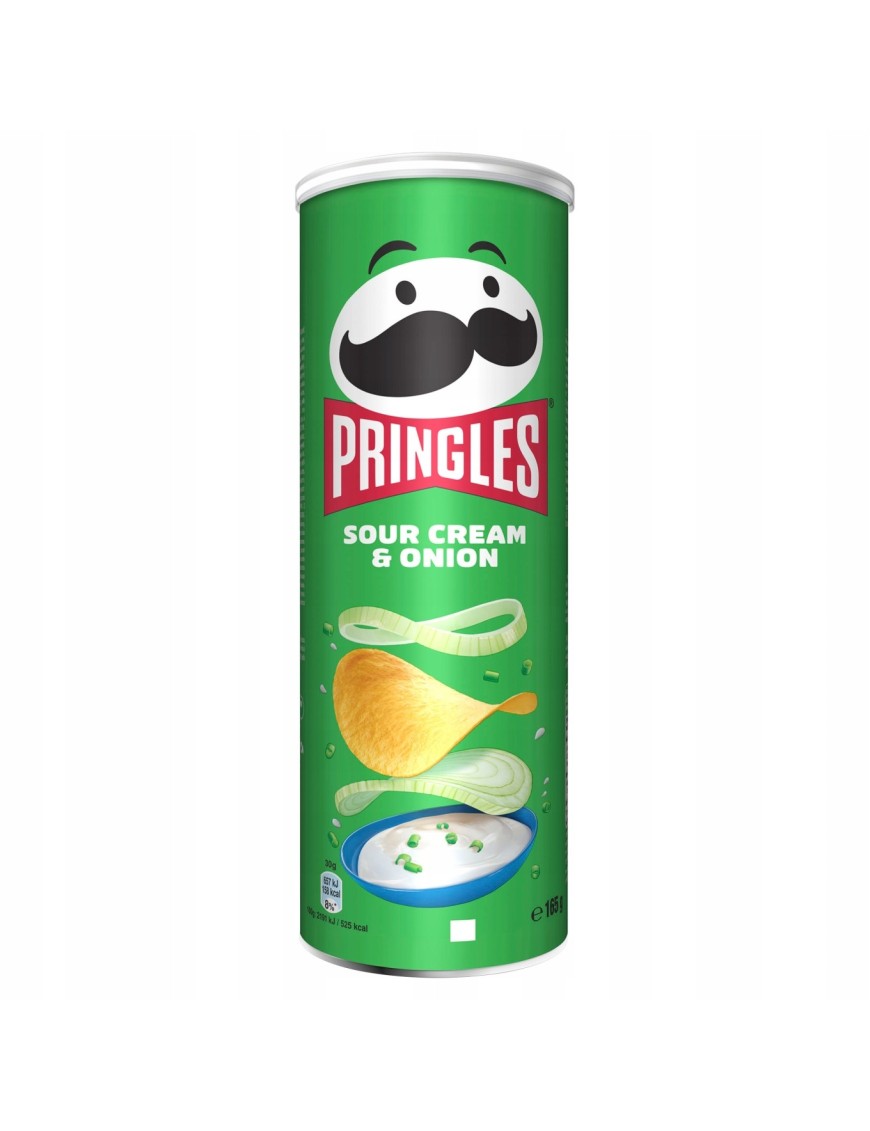 Pringles Sour Cream & Onion Chrupki 165 g