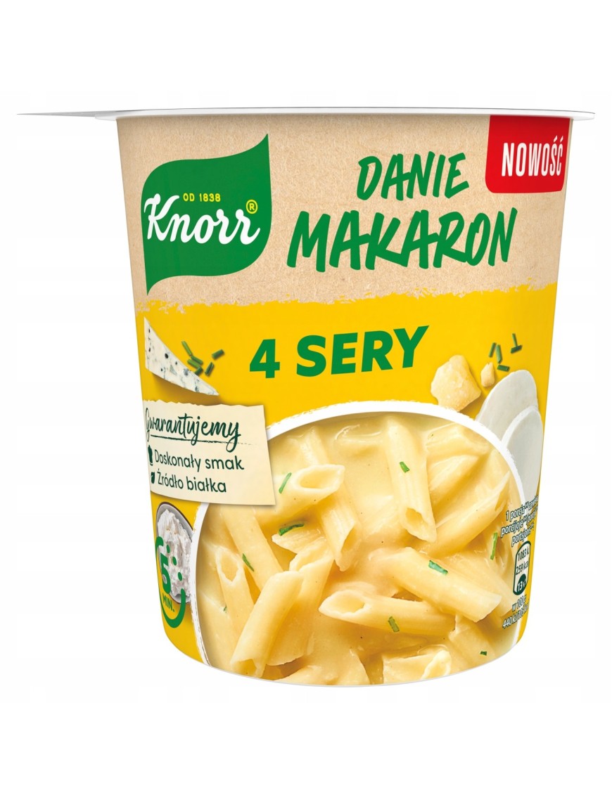 Knorr Danie makaron 4 sery 66 g