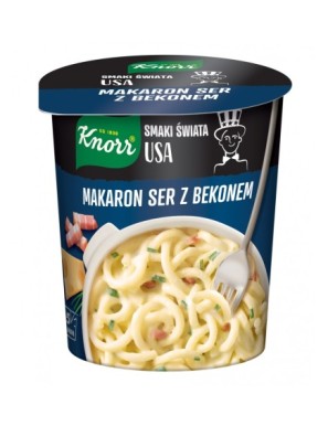 Knorr Smaki Świata USA Makaron ser z bekonem 71 g