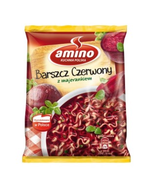 Amino Zupa barszcz czerwony z majerankiem 66 g