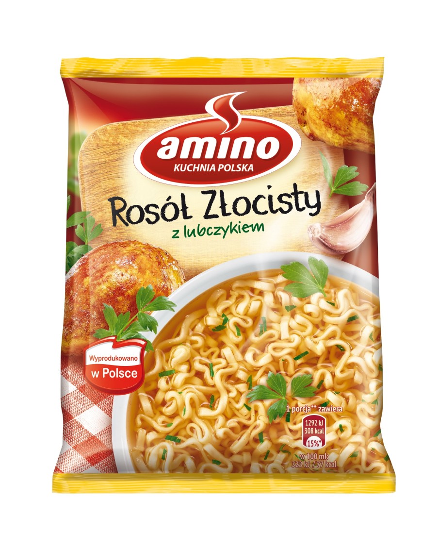 Amino Zupa rosół złocisty z lubczykiem 57 g