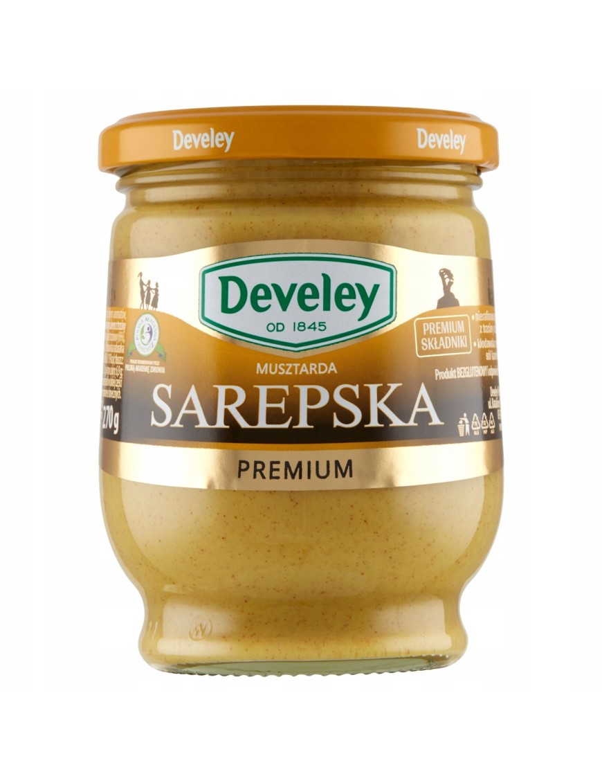 Develey Musztarda Premium sarepska 270 g