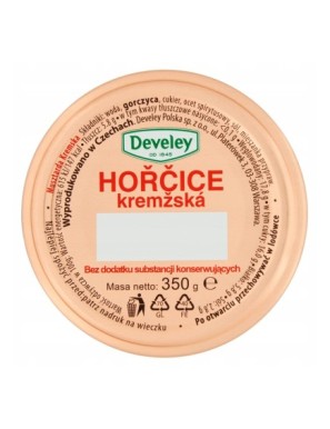 Develey Hořčice Kremžská Musztarda kremska 350 g