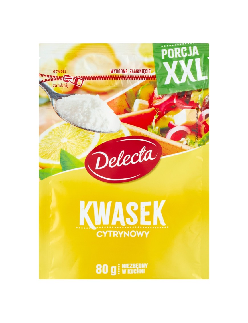 Delecta Kwasek cytrynowy 80g