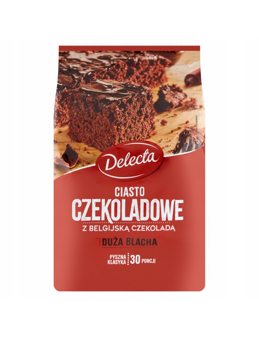 Delecta Ciasto czekoladowe z belgijską czekoladą