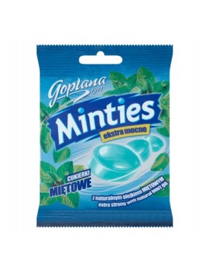 Goplana Minties Cukierki miętowe ekstra mocne 90 g