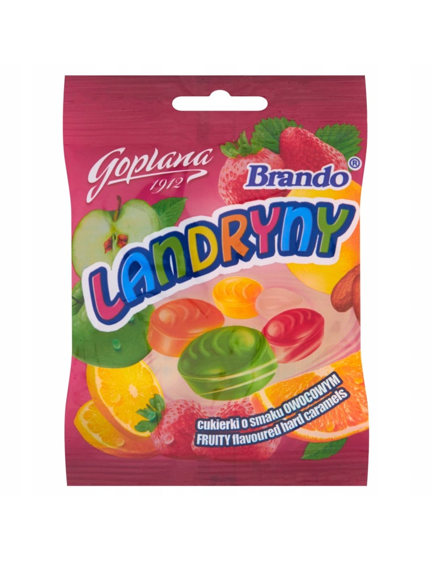 Goplana Brando Landryny Cukierki o smaku owocowym