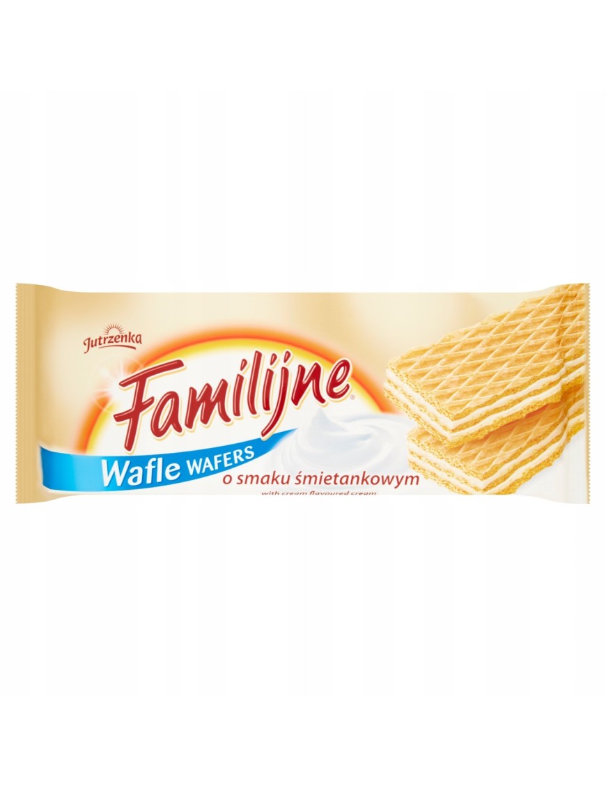 Familijne Wafle o smaku śmietankowym 180 g