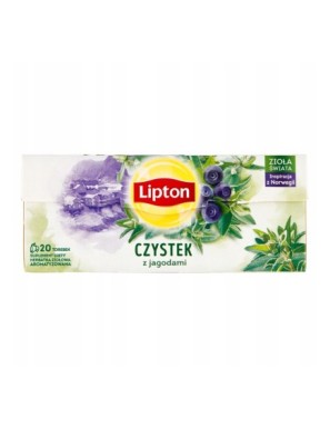 Lipton herbatka ziołowa aromatyzowana czystek 20 g