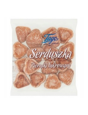 Tago Serduszka Pierniki lukrowane 160 g