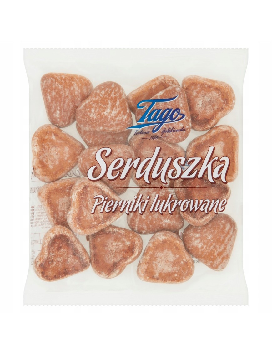 Tago Serduszka Pierniki lukrowane 160 g