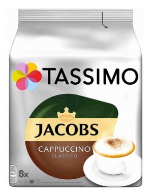 Tassimo Cappuccino Classico Kawa mielona 8kapsułek